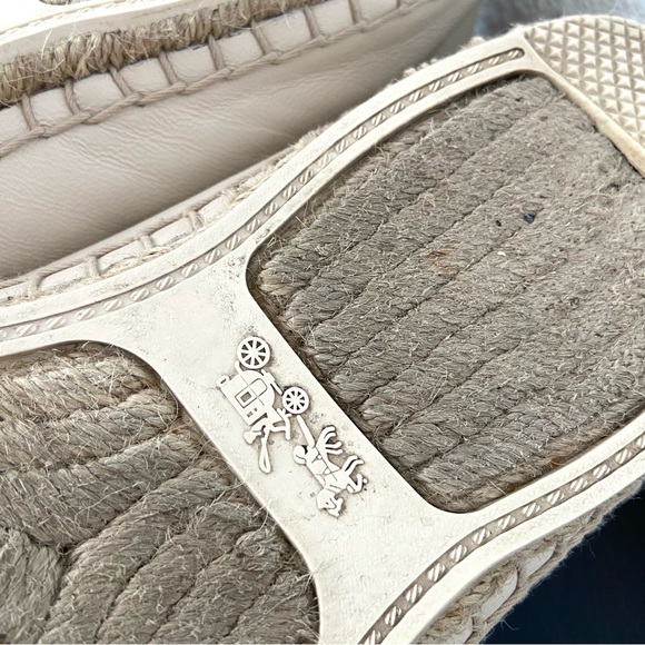 Coach Rhodelle Soft Lambskin Espadrille Slip on - Picture 12 of 14